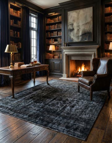 9' 5 x 12' 2 Hand Knotted Ultra Vintage Persian Wool Rug