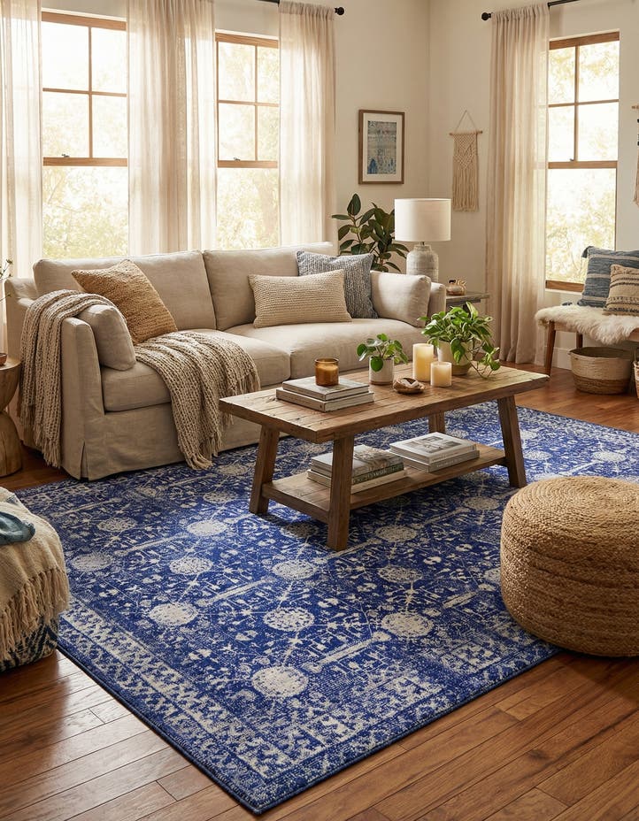 8' 4 x 12' Washable Timeless Rug