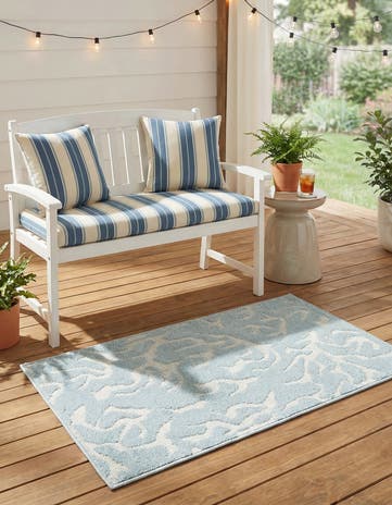 2' x 3' Easy-Clean Sabrina Soto Indoor / Outdoor Rug