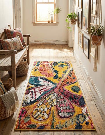 2' x 4' Washable Haerfest Runner Rug