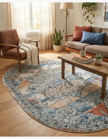 5' 3 x 8' Nyla Oval Rug