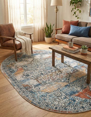 5' 3 x 8' Nyla Oval Rug