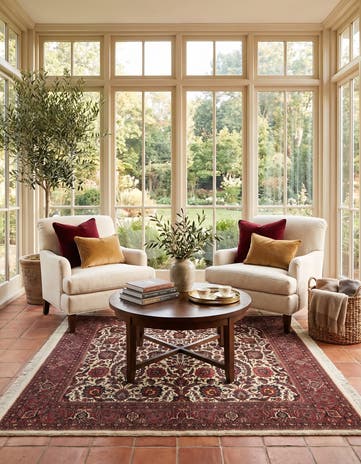 4' 10 x 5' 6 Bidjar Square Rug