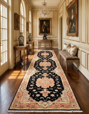 2' 11 x 10' 6 Tabriz Runner Rug