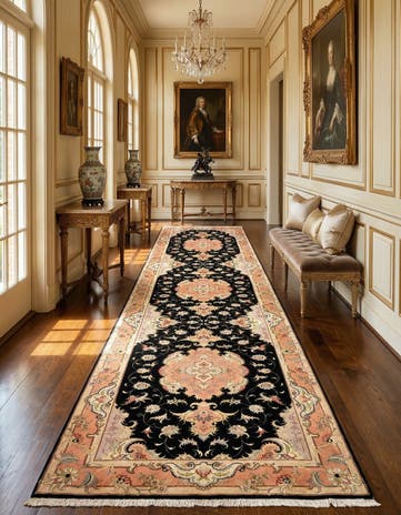 2' 11 x 10' 6 Tabriz Runner Rug