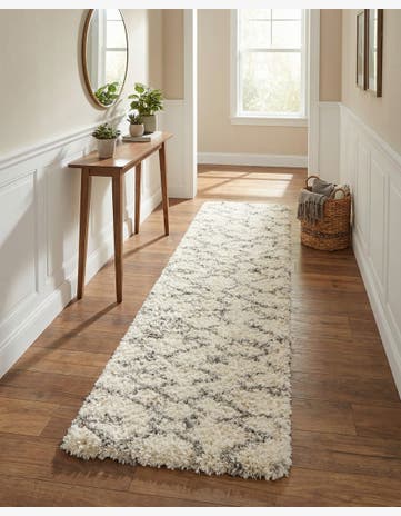 2' 7 x 10' Infinity Shag Runner Rug