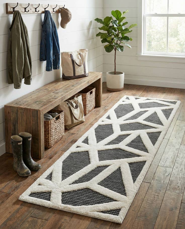 Detail image of 2' x 6' Prismatic Runner Rug