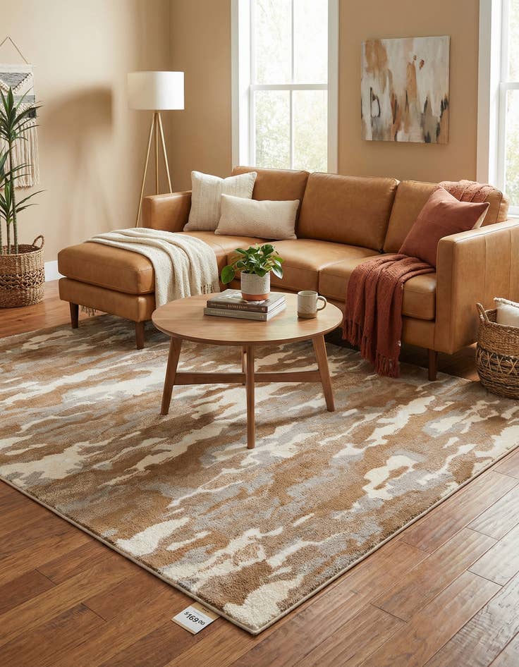 Detail image of 7' 10 x 10' Sepia Rug