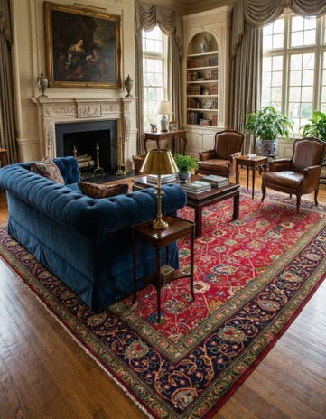 9' 4 x 12' 6 Tabriz Wool Rug