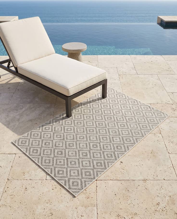 Detail image of 3' x 5' 3 Easy-Clean Jill Zarin Costa Rica Indoor / Outdoor Rug