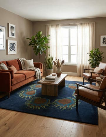 7' 7 x 7' 7 Luna Square Rug