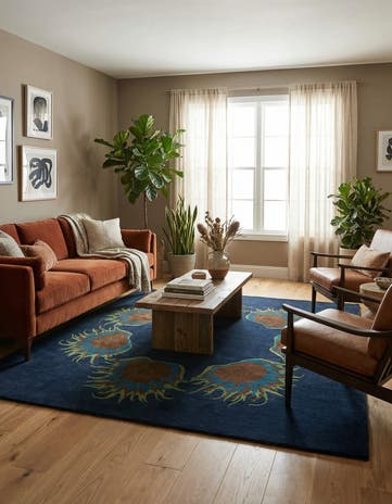 7' 7 x 7' 7 Luna Square Rug