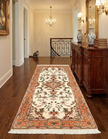 2' 7 x 6' 7 Tabriz Runner Rug