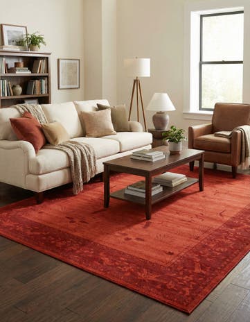 Rust Red Miranda Rug
