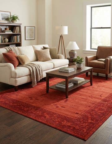 Rust Red Miranda Rug