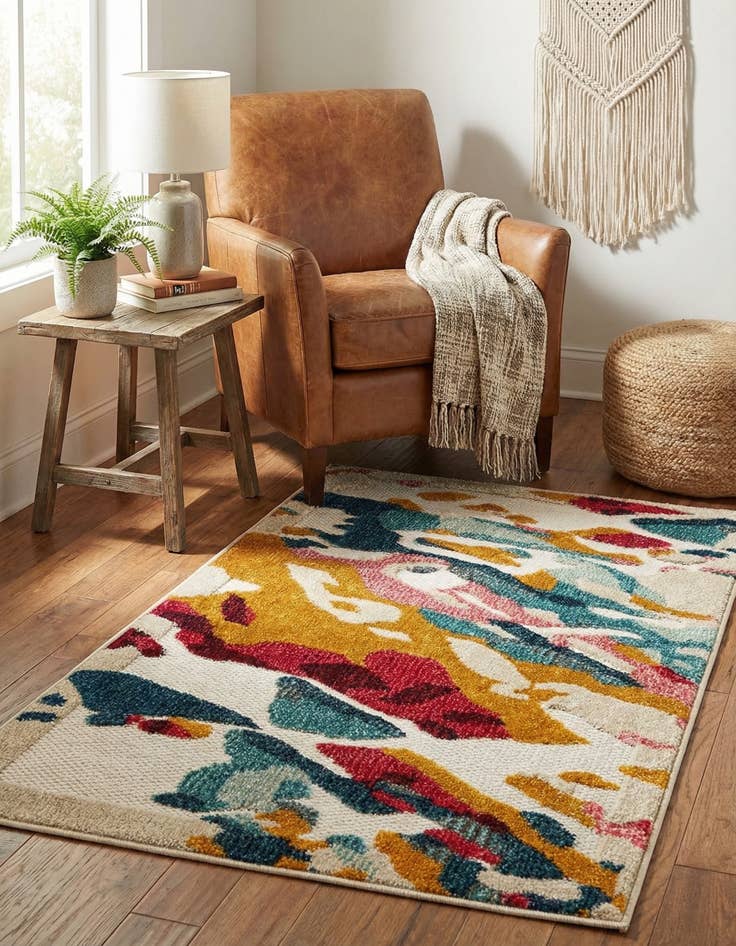 Detail image of  2' x 3'  Washable Casablanca Indoor / Outdoor Rug