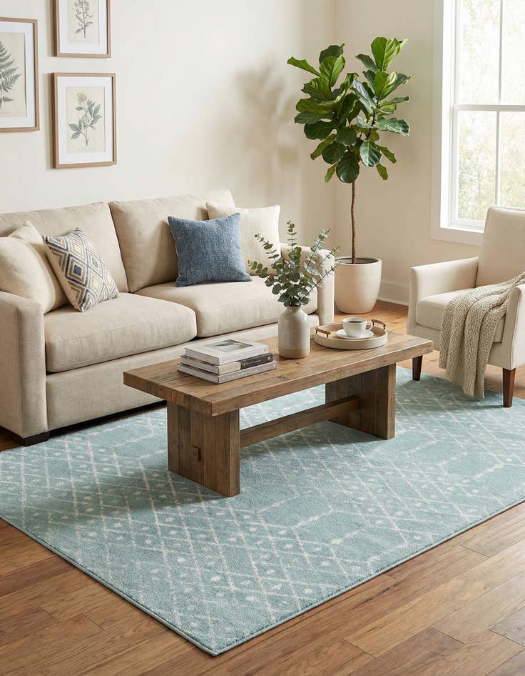 Detail image of 7' x 10' Paxon Trellis Rug