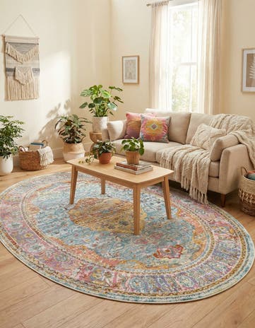 5' x 8' Santiago Oval Rug