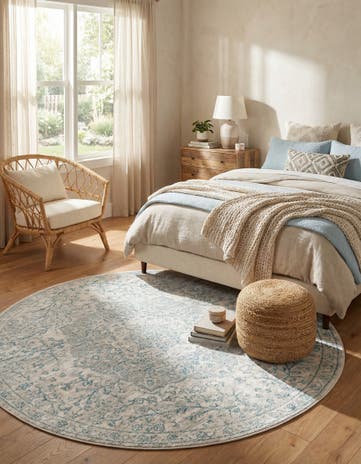 5' 3 x 5' 3 Newport Round Rug