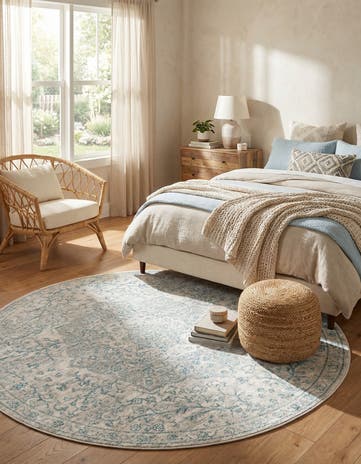 5' 3 x 5' 3 Newport Round Rug