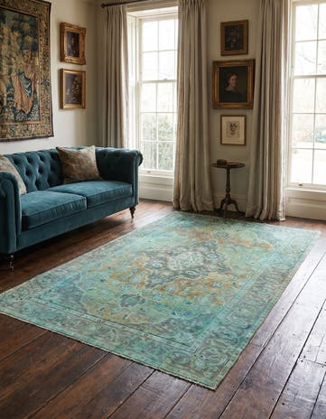 3' 10 x 6' 5 Vintage Royal Rug