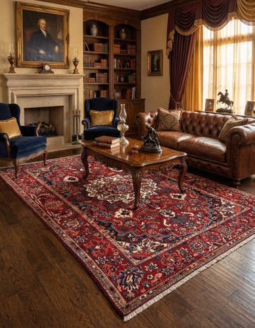 7' x 9' 9 Darjazin Wool Rug