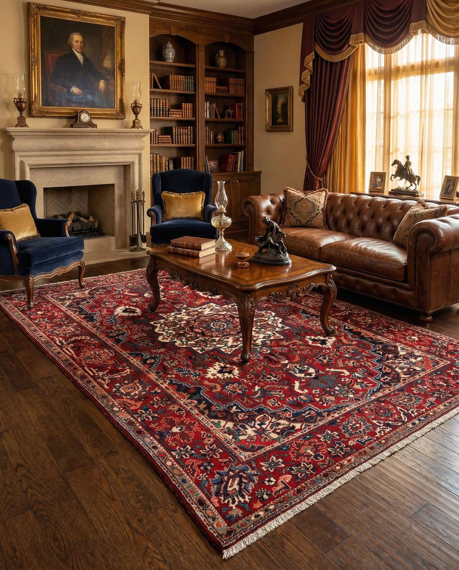 7' x 9' 9 Darjazin Wool Rug