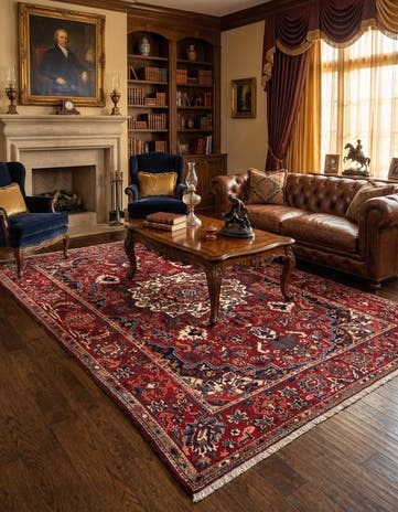 7' x 9' 9 Darjazin Wool Rug
