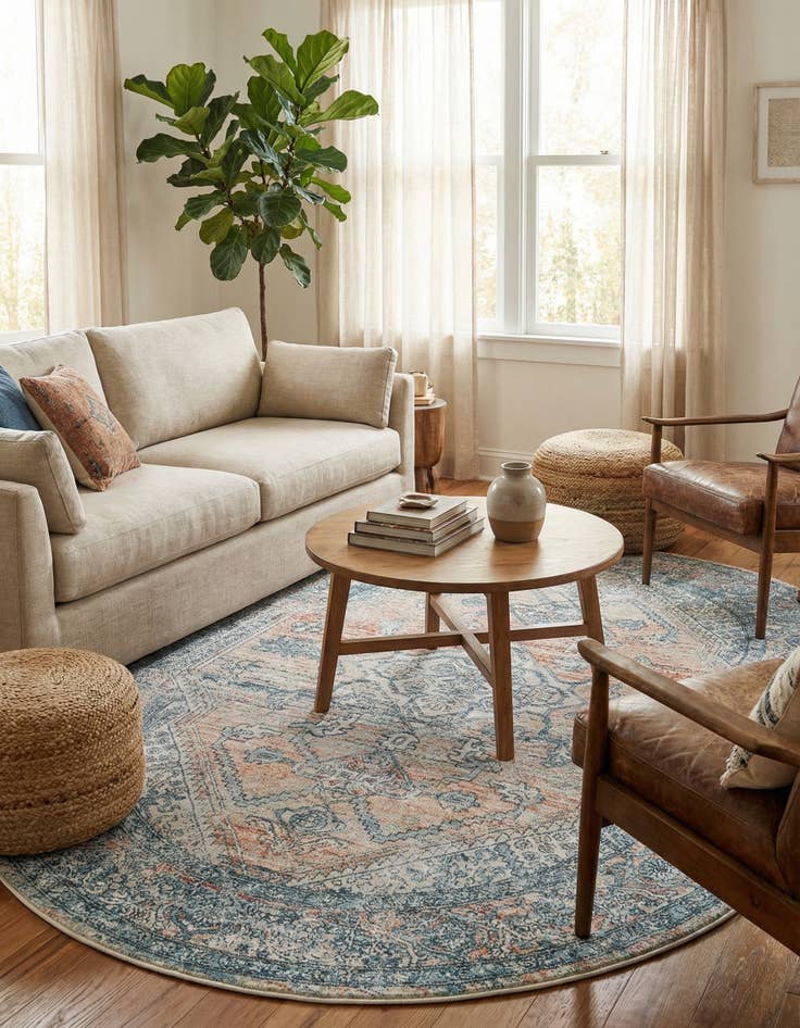 Detail image of  4' x 6' Newport Oval Rug