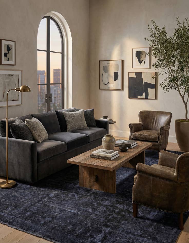 Detail image of  9' 4 x 11' 2  Hand Knotted Ultra Vintage Persian Wool Rug