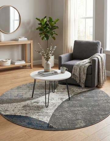 5' x 5' Oslo Round Rug