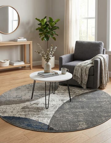 5' x 5' Oslo Round Rug