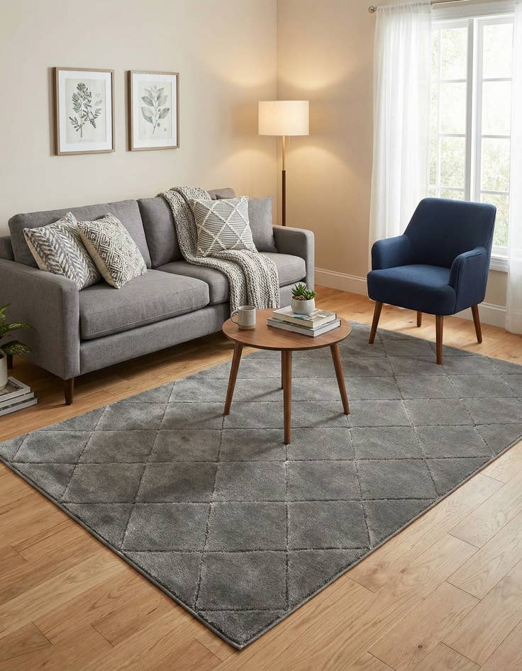 Detail image of 4' x 6' Vogue Geo Rug