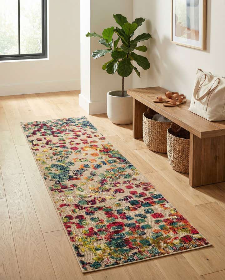 2' x 6' Easy-Clean Casablanca Indoor / Outdoor Runner Rug