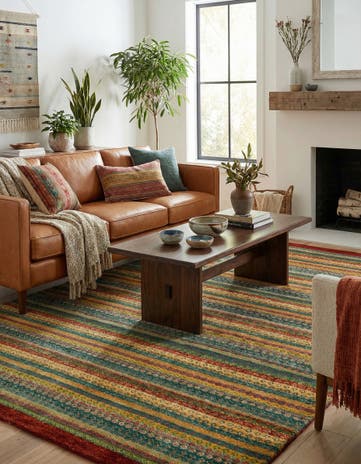 4' 6 x 6' 5 Juma Wool Rug