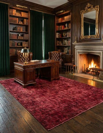 9' 11 x 12' 1 Vintage Royal Wool Rug