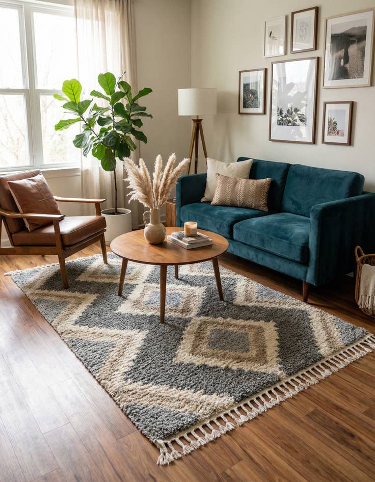 Detail image of 4' x 6' Lagom Shag Rug