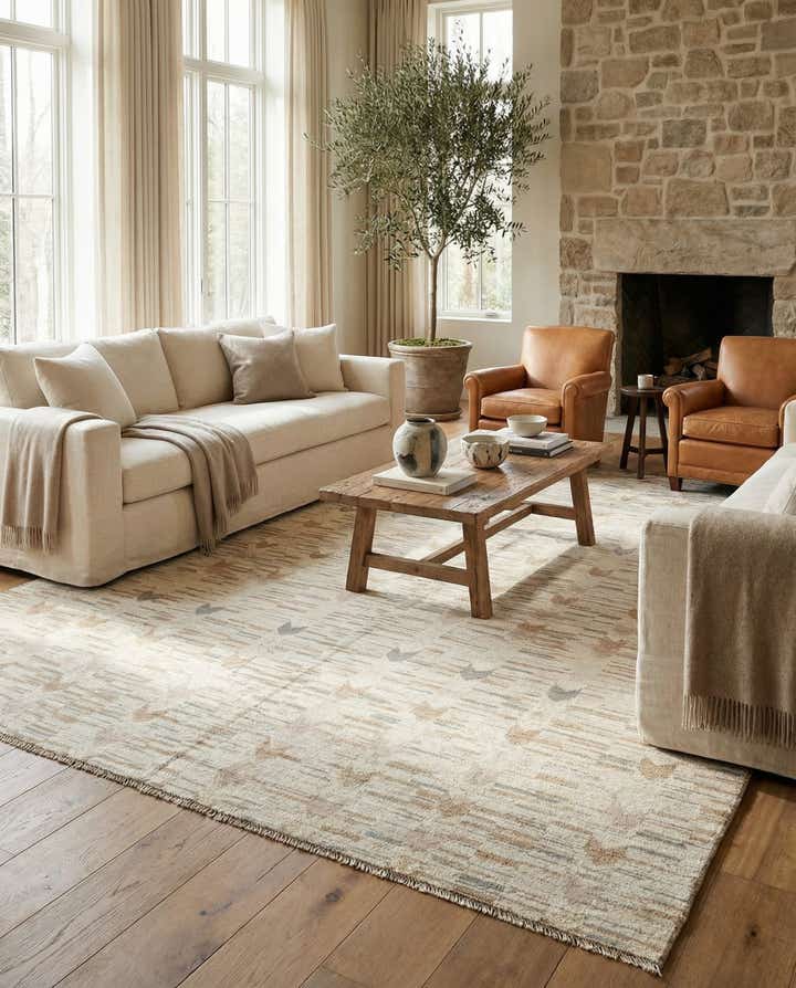 10' 3 x 14' Hand Knotted Beni Marok Rug