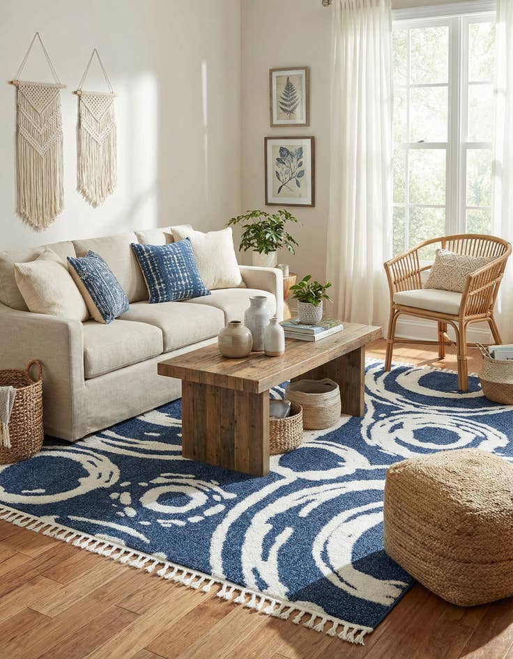 Detail image of  7' 10 x 10' Boho Rug