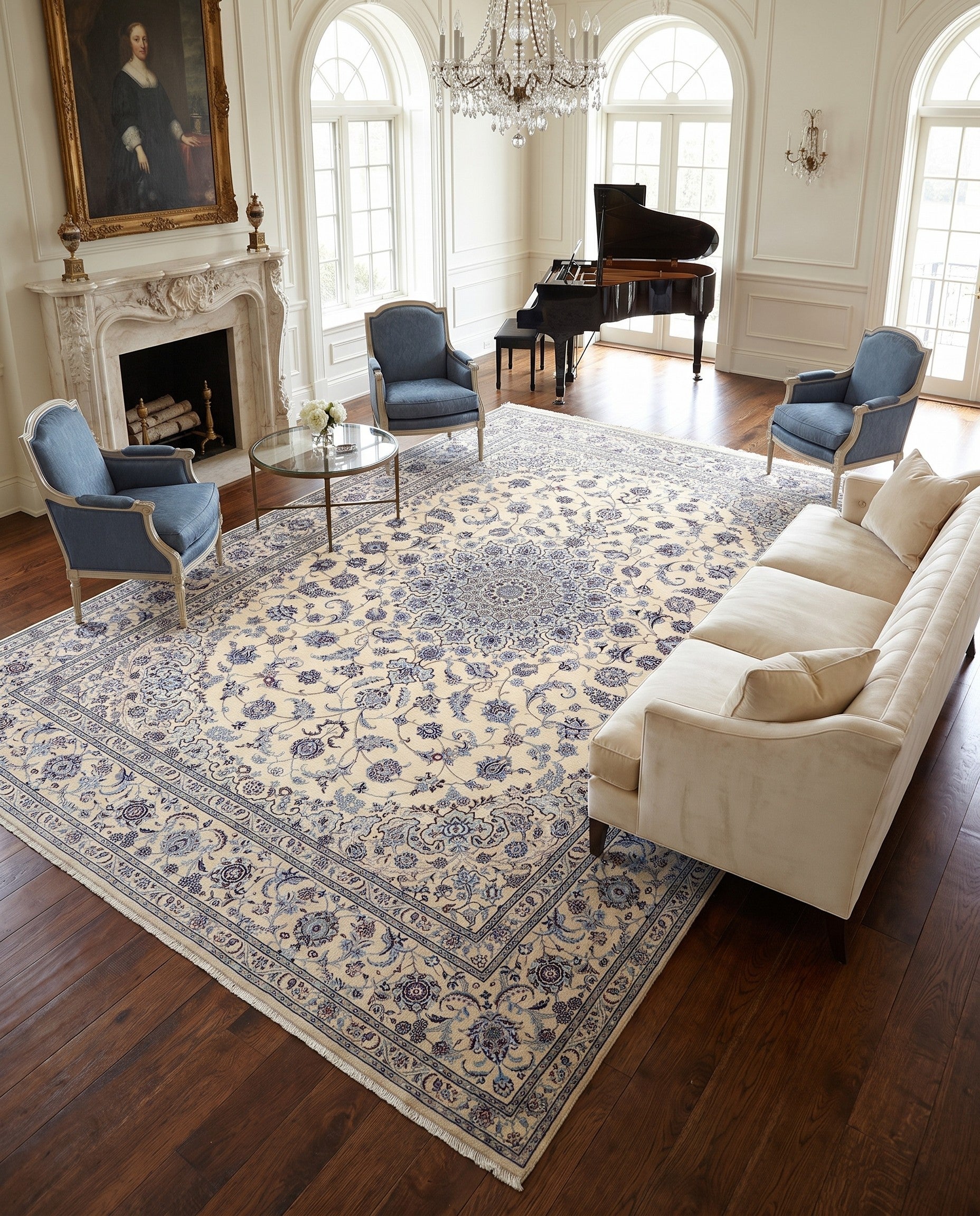 8' 6 x 12' Nain Rug