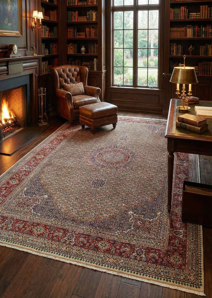6' 7 x 9' 6 Mood Wool Rug