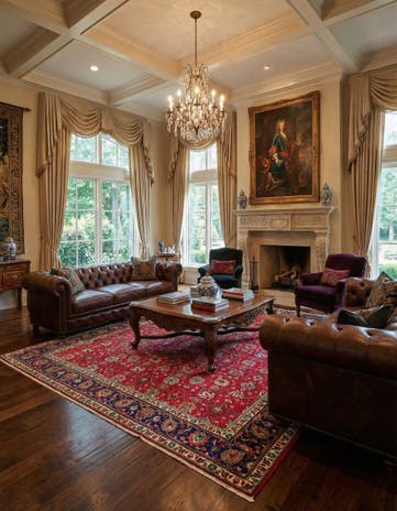 9' 8 x 12' 9 Hand Knotted Tabriz Persian Wool Rug