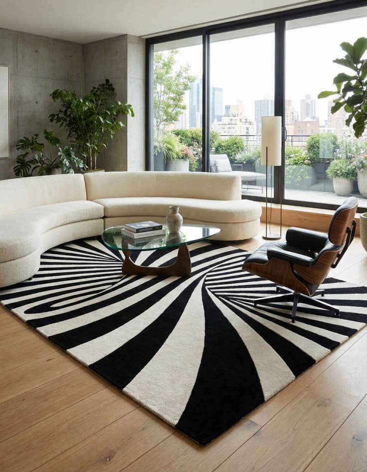 Detail image of 10' x 14' 1 Vortex Wool Rug