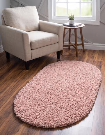 3' x 5' 3 Zermatt Shag Oval Rug