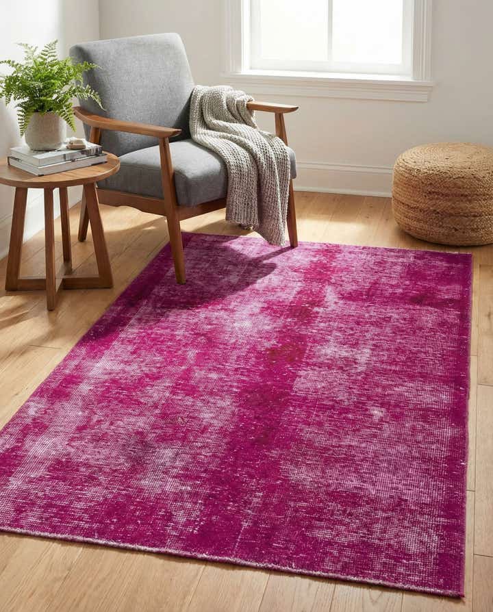 3' x 4' 7 Hand Knotted Ultra Vintage Persian Wool Rug