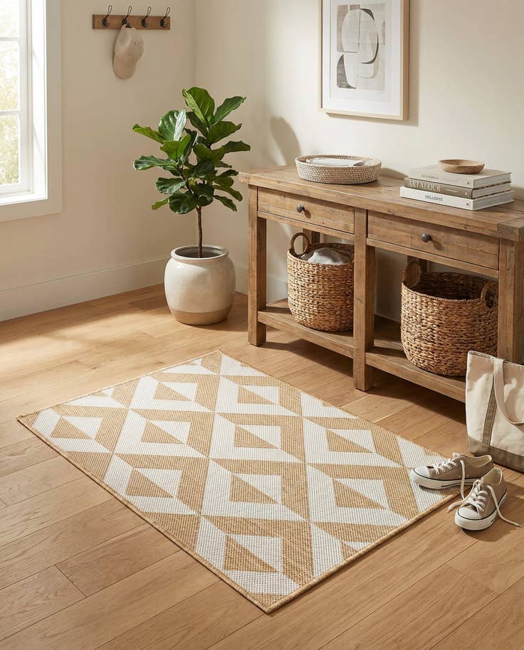 Detail image of 2' x 3' Easy-Clean Jill Zarin Napa Indoor / Outdoor Rug