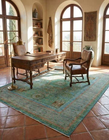 5' 2 x 6' 9 Amina Wool Rug