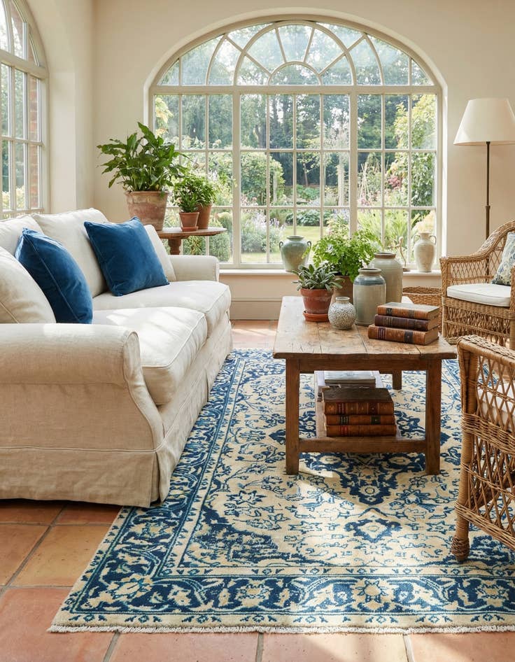 Detail image of 3' 9 x 6' 4 Vintage Royal Rug