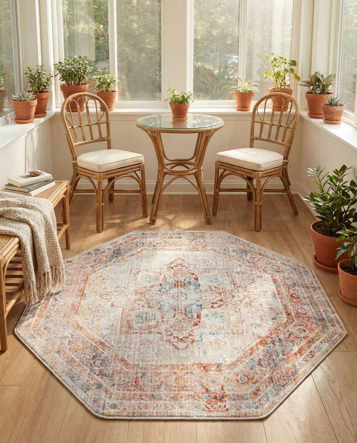 4' x 4' Noble Octagon Rug