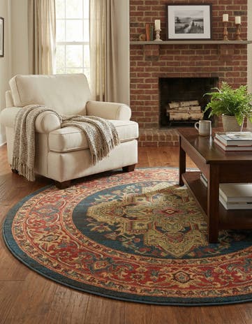 5' x 5' Sara Round Rug